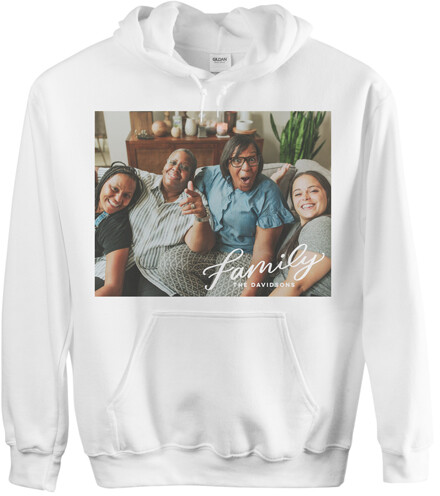 Shutterfly Custom Hoodies: Family Letters Custom Hoodie, Single Sided,  Adult (Xxl), White, White - ShopStyle