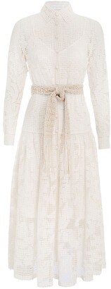 Zimmermann Estelle Crochet Long Dress