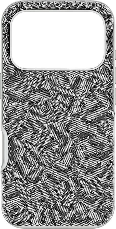 Swarovski High smartphone case, iPhone® 17 Pro, Silver tone