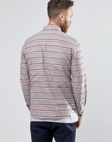 Thumbnail for your product : Penfield Hants Horizontal Stripe Shirt Button In Regular Fit Brushed Cotton