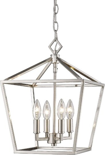 Millennium Lighting MillenniumLightingRitner4-LightPendantinSatinNickel