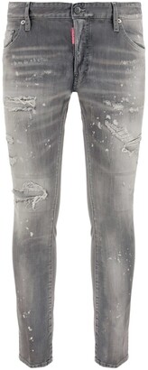 dsquared jeans grey