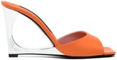 Thumbnail for your product : Les Petits Joueurs Lola 110mm cut-out sandals