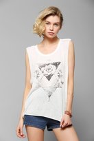 Thumbnail for your product : Urban Outfitters Black Moon Rose Triangle Muscle Tee