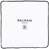 Thumbnail for your product : Balmain Kids Logo-Print Blanket