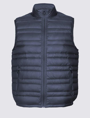 M&S Collection Down & Feather Gilet with StormwearTM