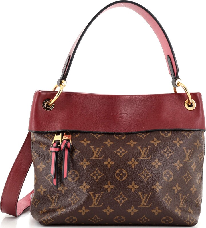 Tuileries Besace Bag Monogram Canvas With Leather