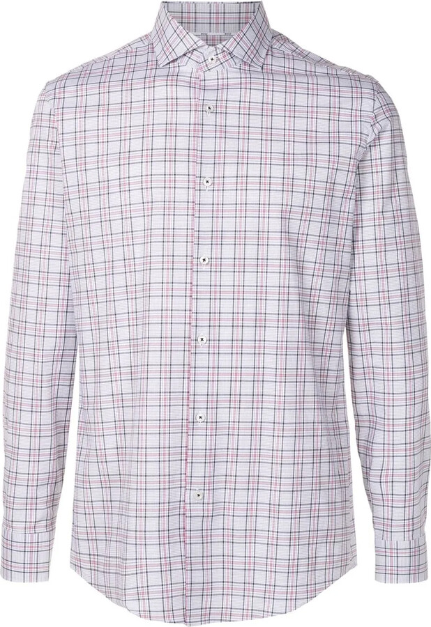 HUGO BOSS Long-Sleeve Button-Up Shirt