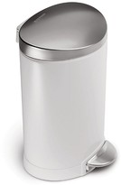 Thumbnail for your product : Simplehuman 6 Liter Mini Semi-Round Step Garbage Can