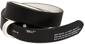 Off-White Off White 30mm Reversible Leather Belt