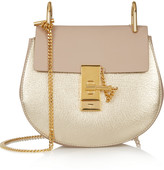 Thumbnail for your product : Chloé Drew mini textured-leather shoulder bag