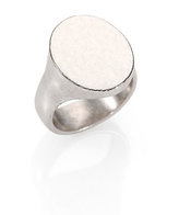 Thumbnail for your product : Maison Margiela Brass Ring