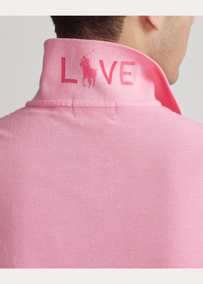Ralph Lauren Pink Pony Custom Slim Fit Polo Shirt