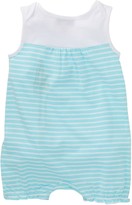 Thumbnail for your product : Juicy Couture Flower Border Vense Lace Striped Romper (Baby Girls)