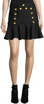 Thumbnail for your product : Veronica Beard Morrison Sailor Flounce Mini Skirt