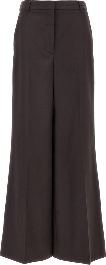 Stella McCartney High-Rise Wide-Leg Pants