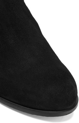 Stuart Weitzman Stretch-suede Over-the-knee Boots