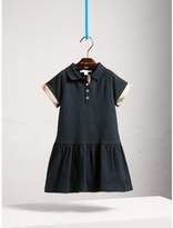 Thumbnail for your product : Burberry Dropped-waist Stretch Cotton Piqué Dress