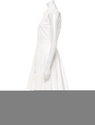 Michael Kors Sleeveless Pleated Dress