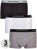 Thumbnail for your product : Emporio Armani Mens Trunks (3 Pack)