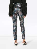 Thumbnail for your product : Peter Pilotto Lurex jacquard trousers