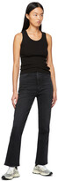Thumbnail for your product : AGOLDE Black Pinch Waist High-Rise Kick Jeans