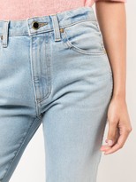 Thumbnail for your product : KHAITE Stonewashed Flared Jeans