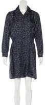 Thumbnail for your product : Steven Alan Silk Printed Shirtdress