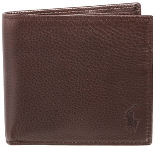 Polo Ralph Lauren leather billfold wallet in brown