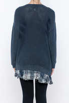 Thumbnail for your product : Vintage Havana Zip Plaid Sweater