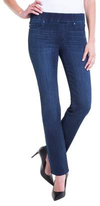 Liverpool Jeans Company Jillian Pull-On Straight Leg Jeans