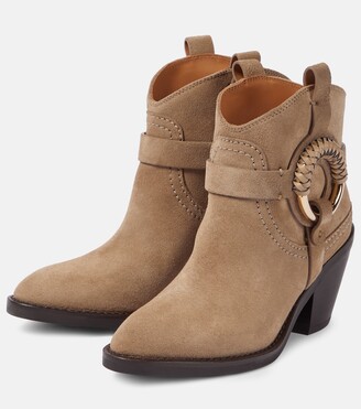 See by Chloe Hana suede ankle boots
