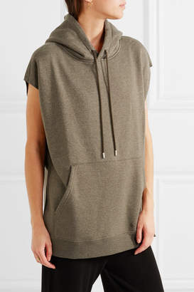 ATM Anthony Thomas Melillo Cotton-blend Hooded Top - Army green