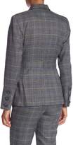 Thumbnail for your product : Laundry by Shelli Segal Double Breasted Brixton Plaid Blazer