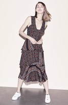 Thumbnail for your product : A.L.C. Women's 'Hayley' Tiered Print Silk Dress