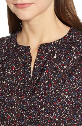 Madewell Starry Night Peasant Top