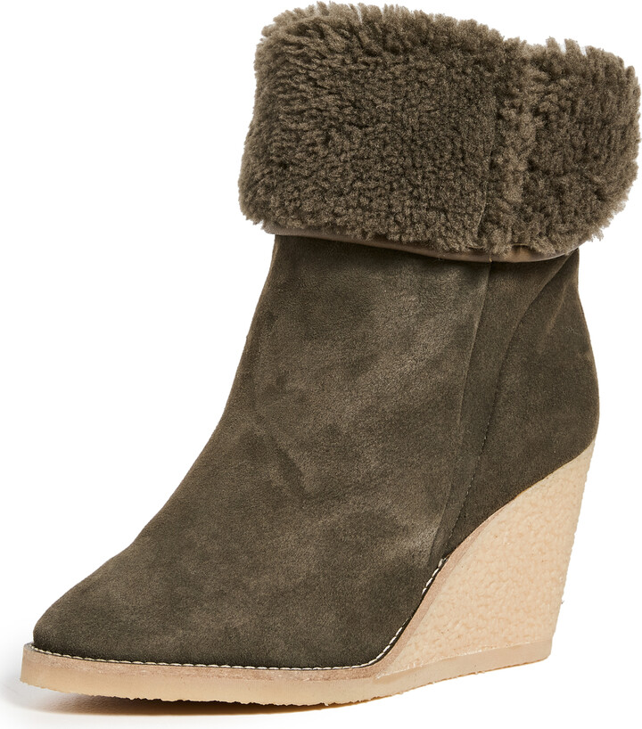 isabel marant wedge boots