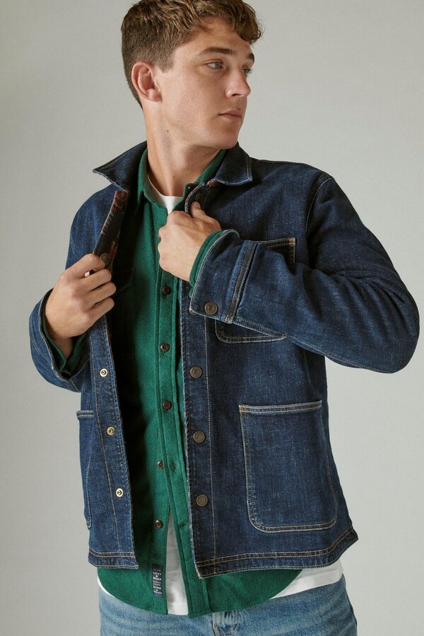 Lucky Brand Denim Chore Jacket - ShopStyle