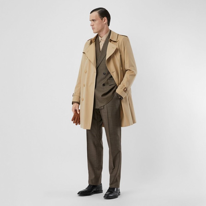 Trench Coat Upturned Collar – Tradingbasis