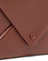 Thumbnail for your product : The Row Envelope Chain-handle Leather Clutch - Womens - Tan