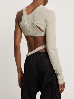 トップス Rick Owens Banana Skeletank Viscose Silk Rick Owens Banana Skeletank Viscose Silk