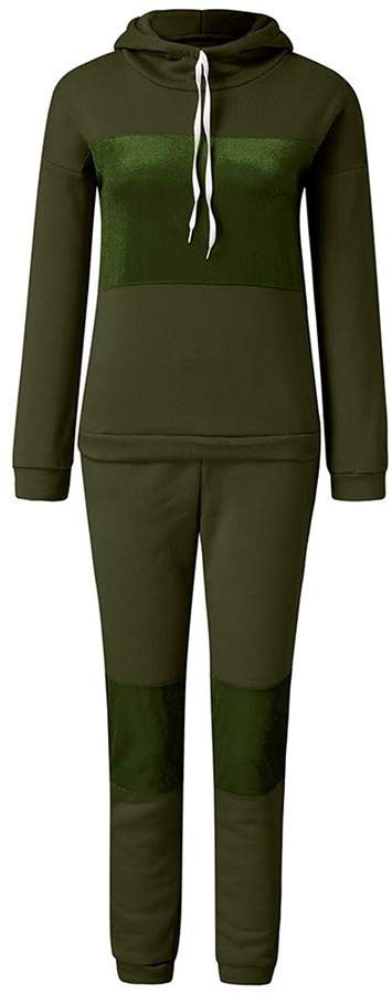 brown jogging suit womens