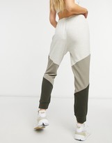 Thumbnail for your product : BB Dakota color block sweatpants in ivory