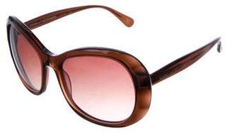 Diane von Furstenberg Oversize Tinted Sunglasses