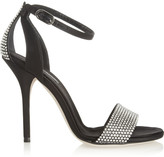 Thumbnail for your product : Dolce & Gabbana Crystal-embellished satin sandals