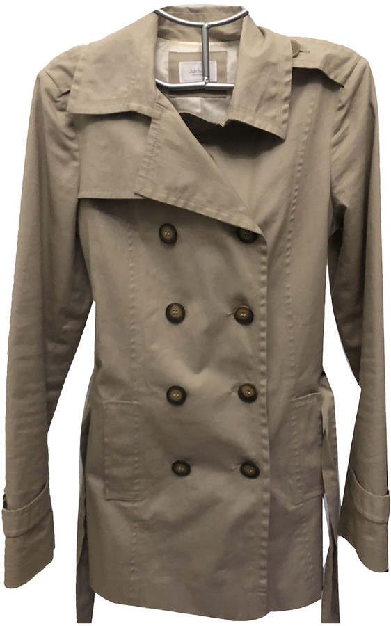 Autre Marque Beige Cotton Trench coats - ShopStyle