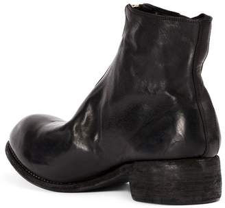 Guidi front zip ankle boots