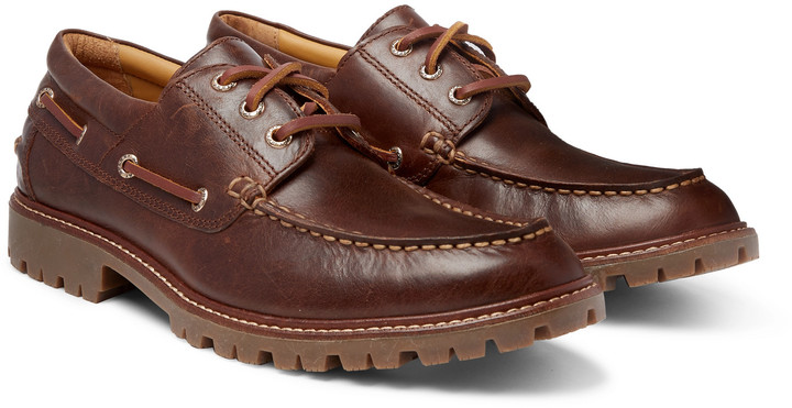 sperry two tone boat shoe