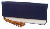 Thumbnail for your product : Barneys New York Barney's New York Tassel-Embellished Fold-Over Clutch