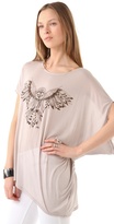 Thumbnail for your product : 291 Owl Asymmetrical Tee